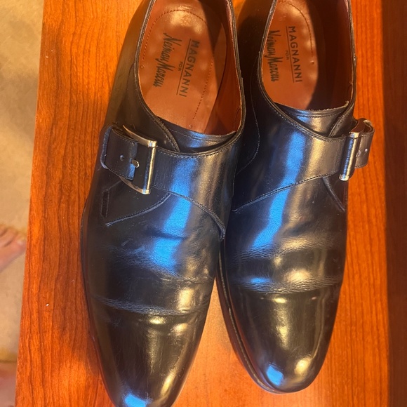 Black single monk by Magnanni size 9 M main image 13